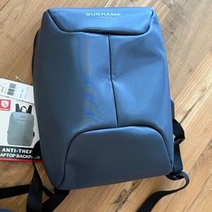 Duchamp Navy Anti-Theft Backpack